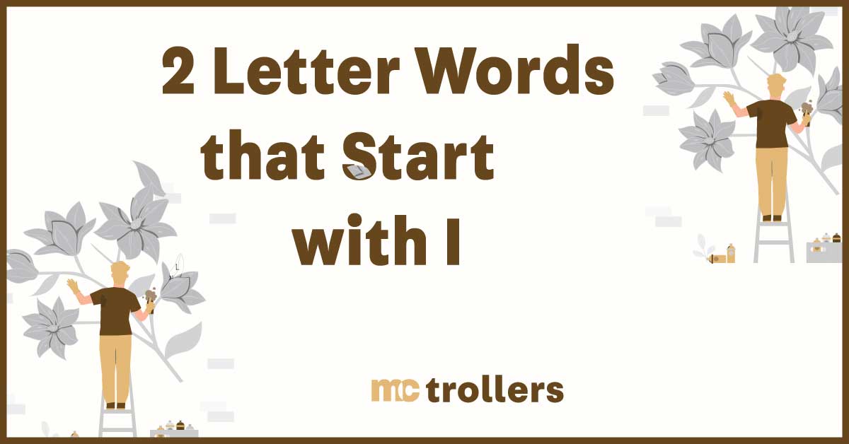 2 letter words that start with i