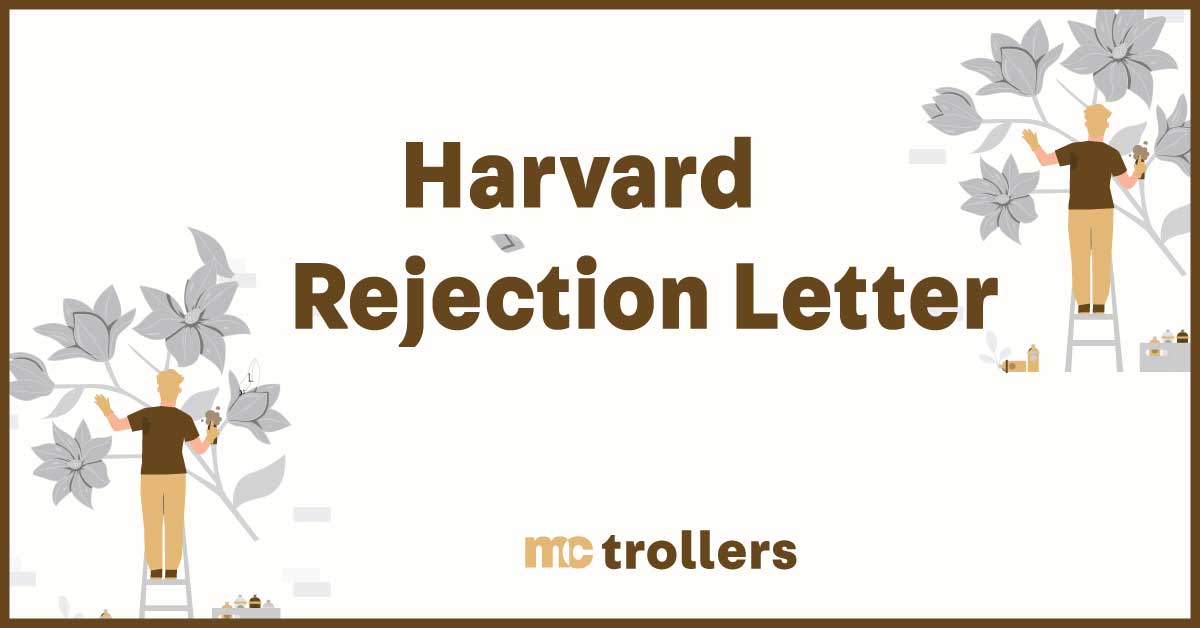 harvard rejection letter