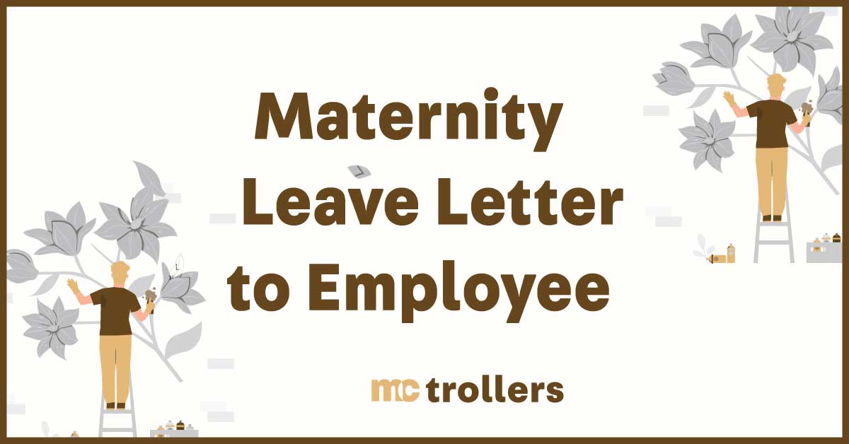 Maternity Leave Letter to Employee