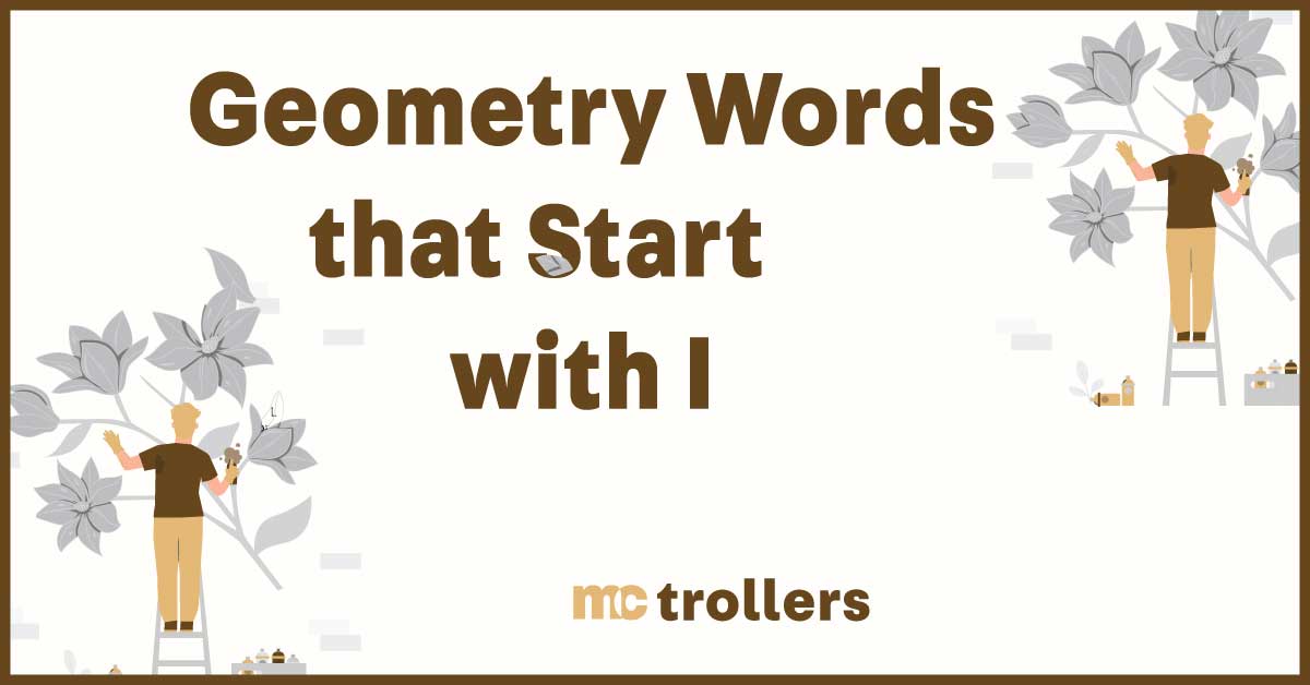 geometry words that start with i